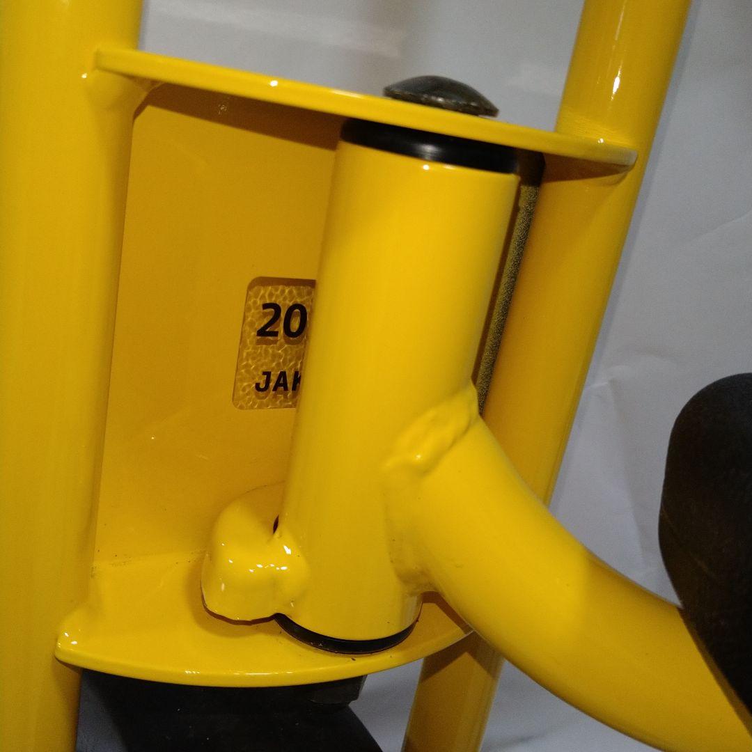 アクティブ三輪車　エルゴ　黄色　ジャクエツ　幼児　子供