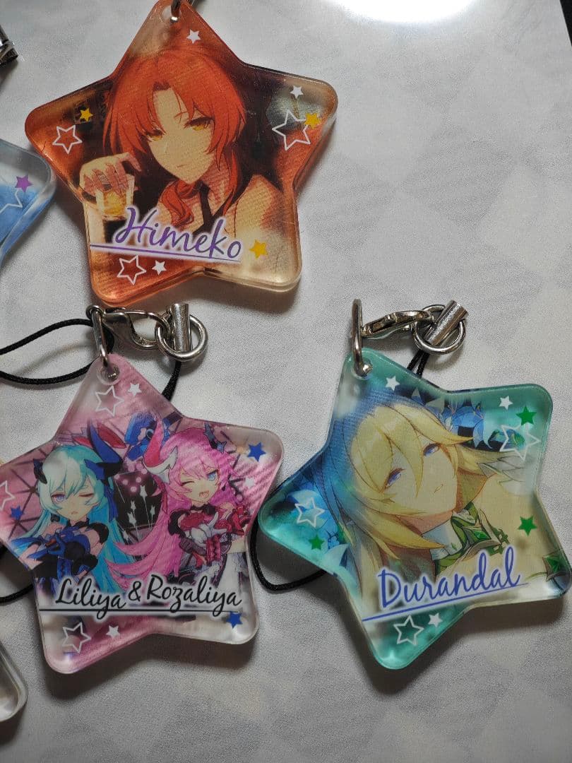 崩壊3rd ジュエルアクリルストラップ 11個セット