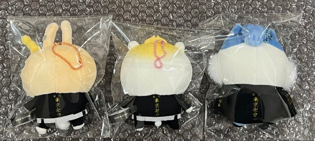 ちいかわ 東京リベンジャーズ マスコットチェーン 3体セット ぬいぐるみ