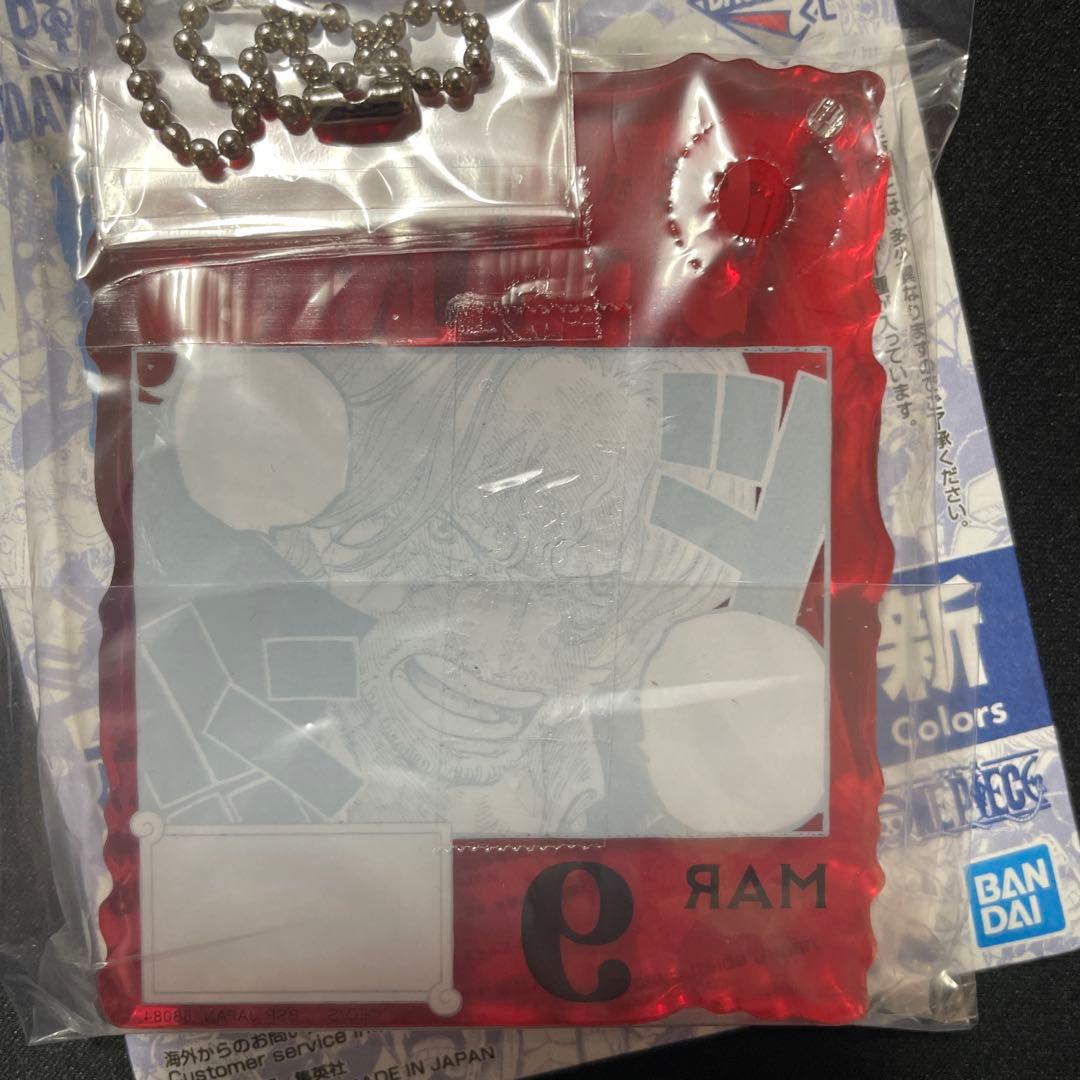 ワンピース　アクリルブロック　シャンクス