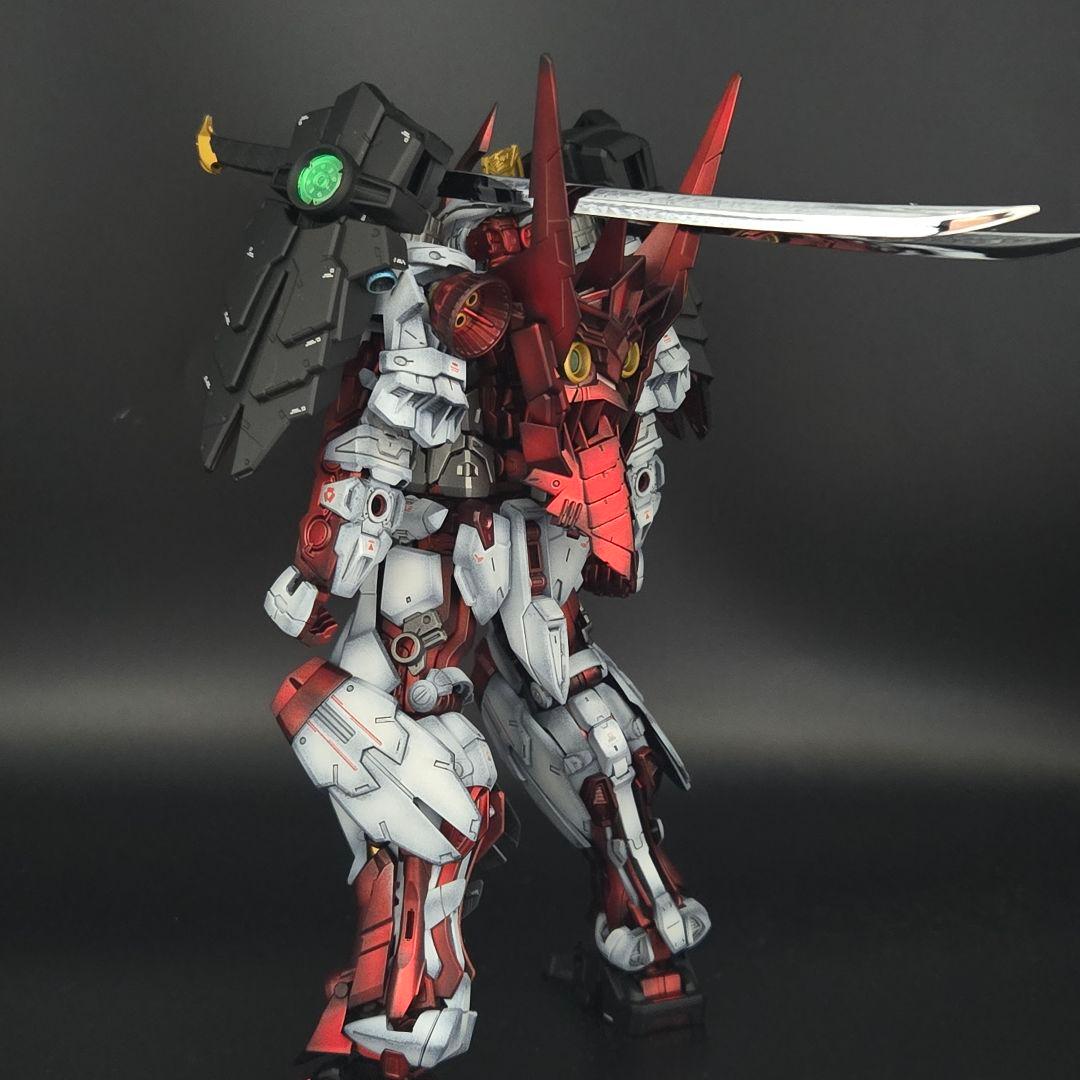 x*1様 MG 戦国アストレイ頑駄無　完成品