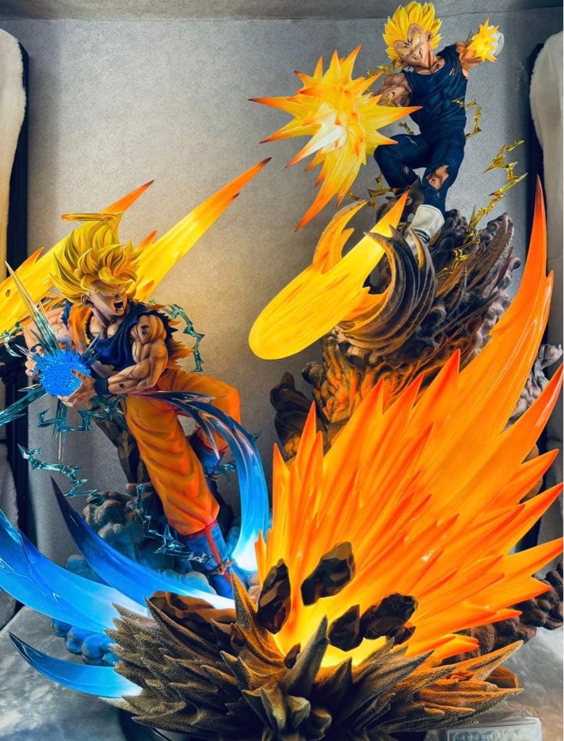 ドラゴンボール 孫悟空 ベジータ フィギュア ガレージキット - メルカリ