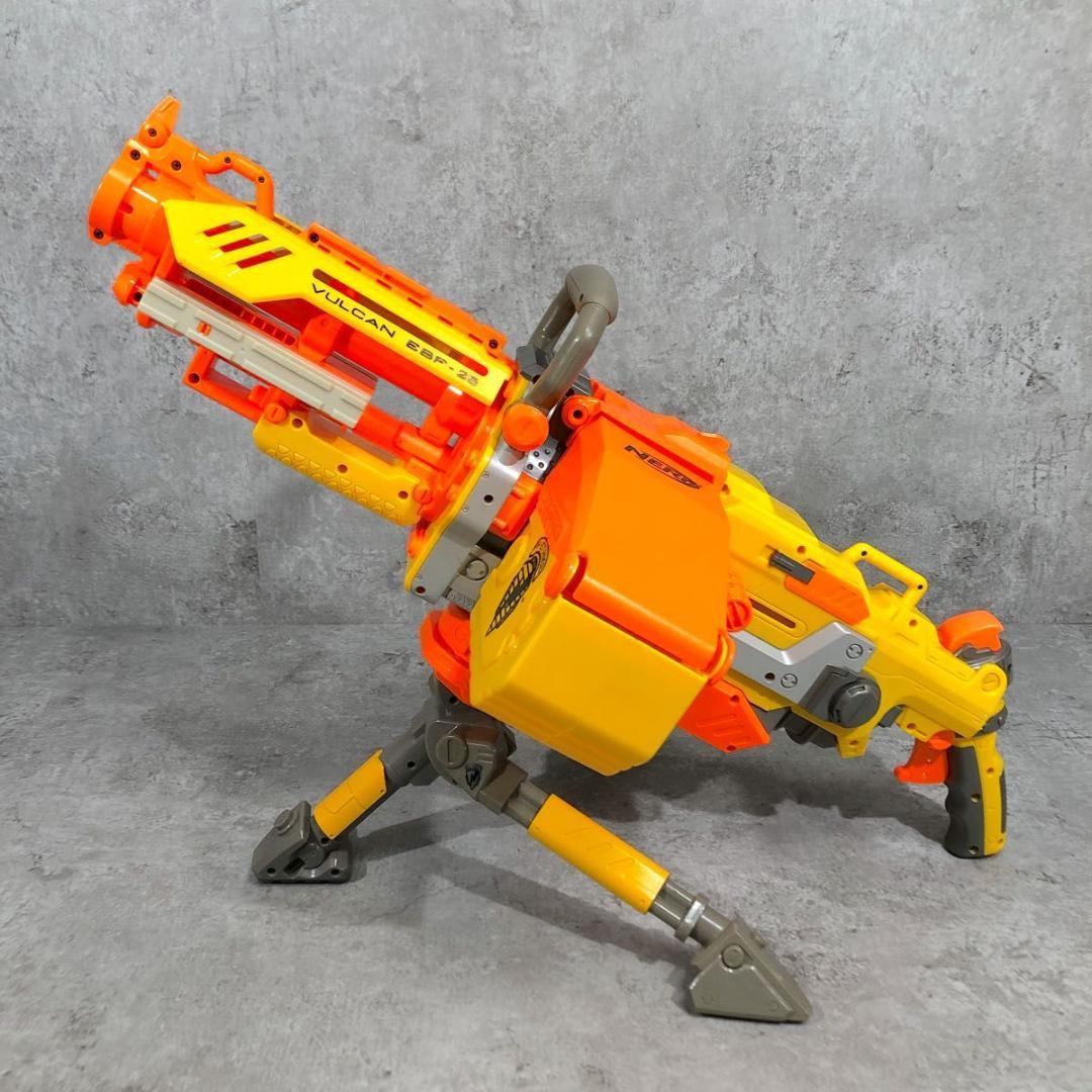 美品 NERF ナーフ VULCAN バルカン N-ストライク EBF-25 - メルカリ
