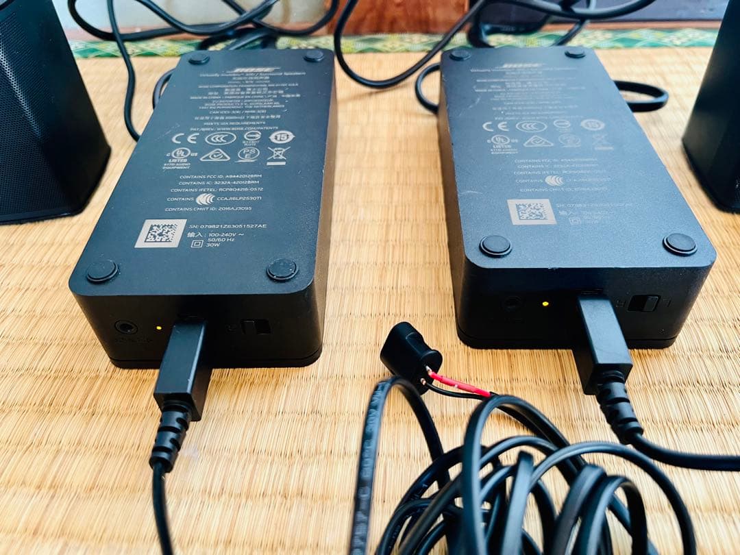 Bose スピーカー300用電源アダプター 2個セット - メルカリ