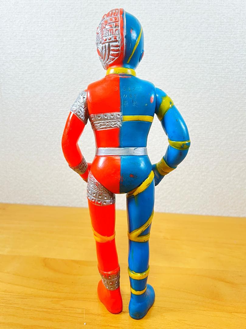 タカトク 人造人間キカイダー ソフビ 28cm 輸出版 当時物 特撮 石森プロ