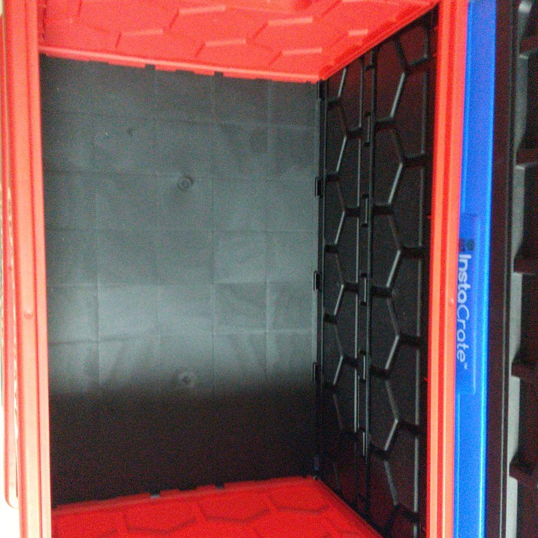 コストココンテナボックス 46L 4個 収納ケース 整理整頓 折り畳み