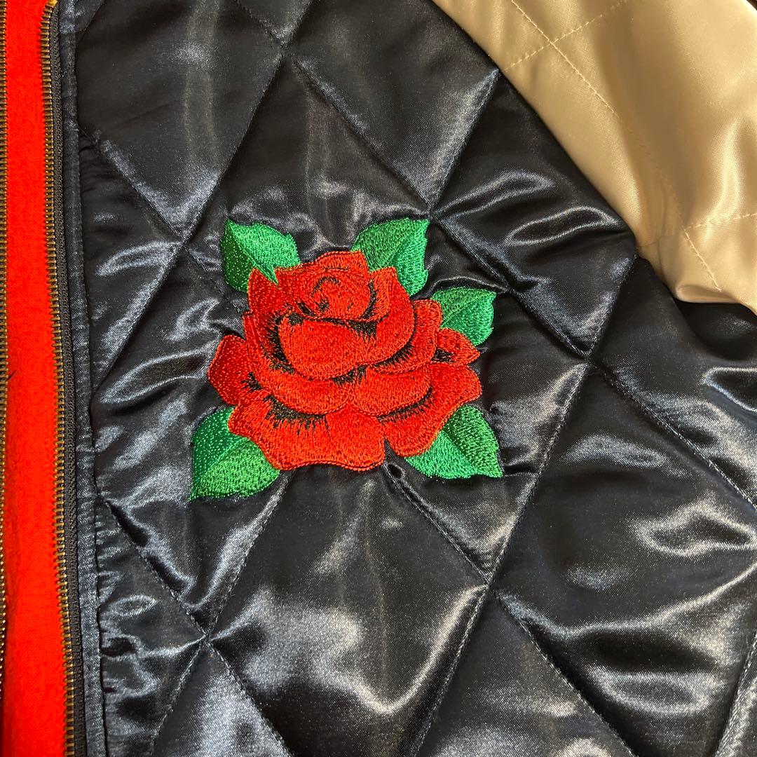 シュプリーム Quilted Satin Bomber 13aw スカジャン - メルカリ