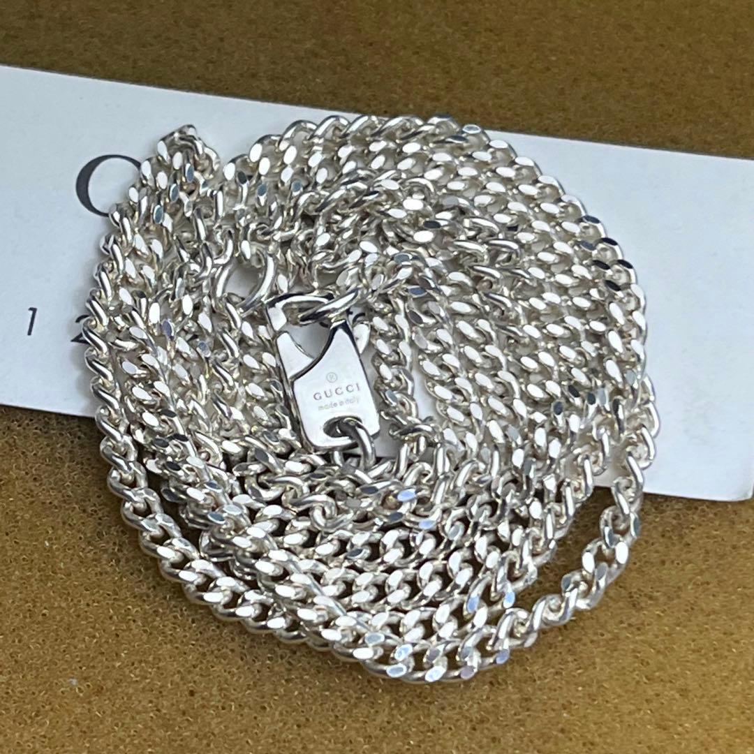 美品‼️GUCCI 2.5㍉ 55センチ❗️喜平チェーンネックレス グッチ ご覧
