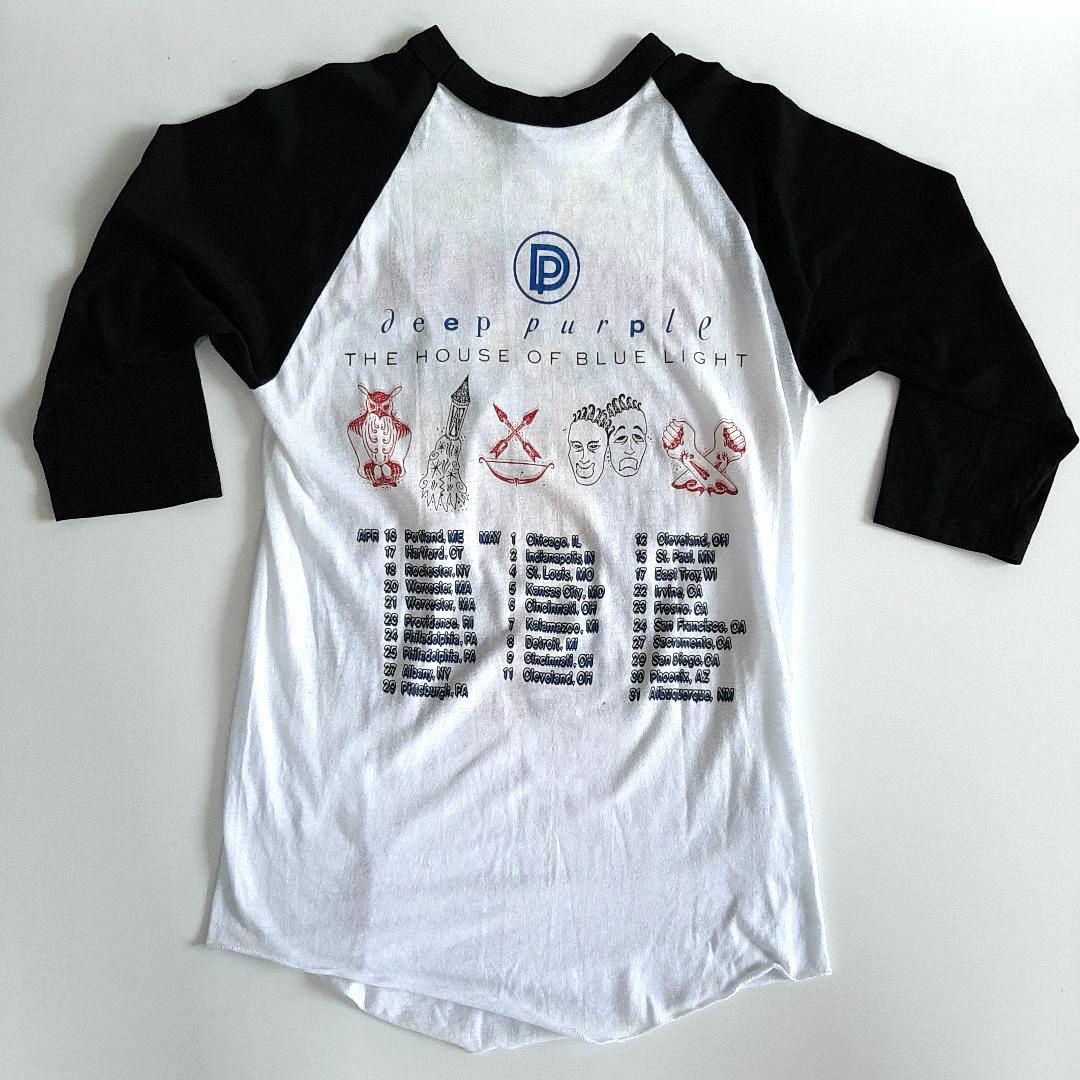 【希少】★80年代ヴィンテージ★　ディープパープル　バンドTシャツ　MJ26