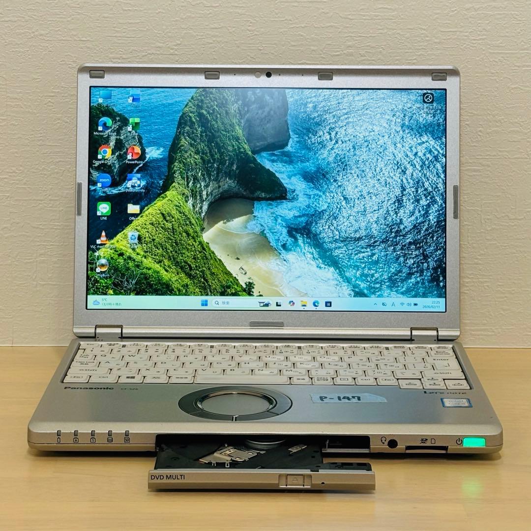 新品 SSD レッツノート Windows11 DVD オフィス付き P-147 - メルカリ