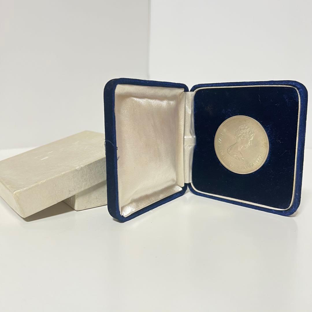 ⭐︎モントリオール オリンピック カナダ銀貨 カナダ 第21回オリンピック モントリオール大会 記念銀貨（Canada 1976