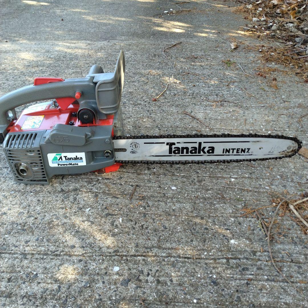 TanakaエンジンチェンソーPMS-330 - メルカリ