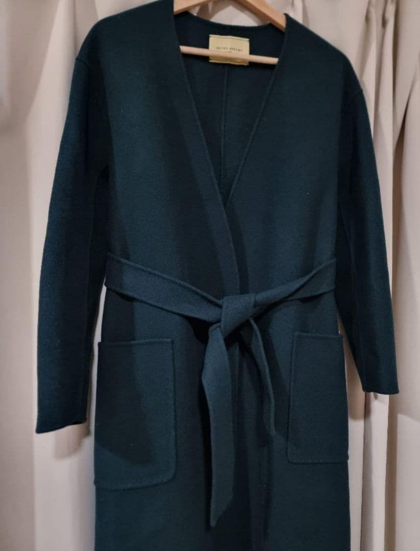 UGCB ダブルフェイス ノーカラーコート ユナイテッドアローズ 36