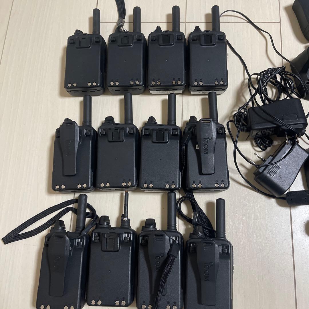美品)ICOM アイコム IP500H 12台 6台充電器セット
