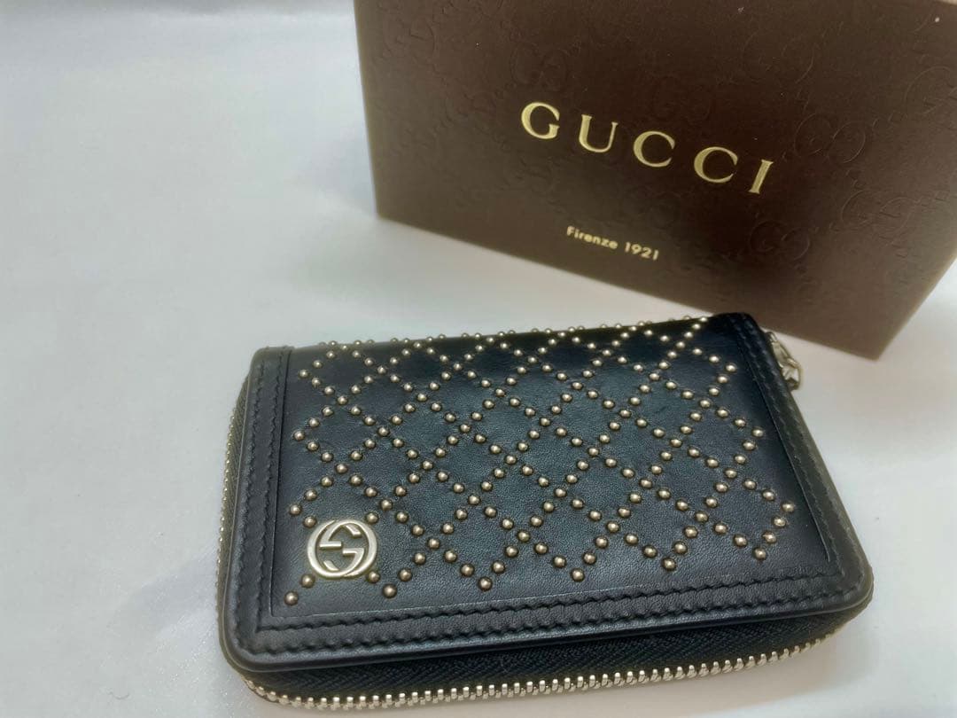 美品！GUCCIグッチ ディアマンテ スタッズ ラウンドファスナー ケース 楽天市場】【新品未使用品】【財布】GUCCI グッチ ディアマンテ