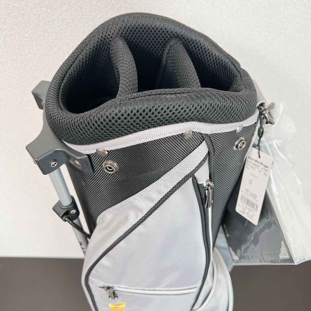 新品 ダンスウィズドラゴン キャディバッグ 7型 2.3kgシルバー