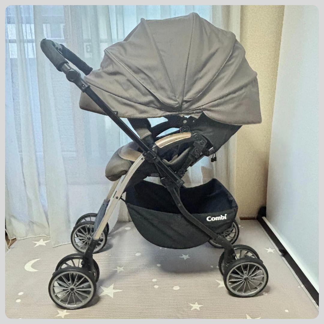 《美品❣️》コンビ　ベビーカー　アンブレッタ　4キャスエッグショック　UH⭐︎