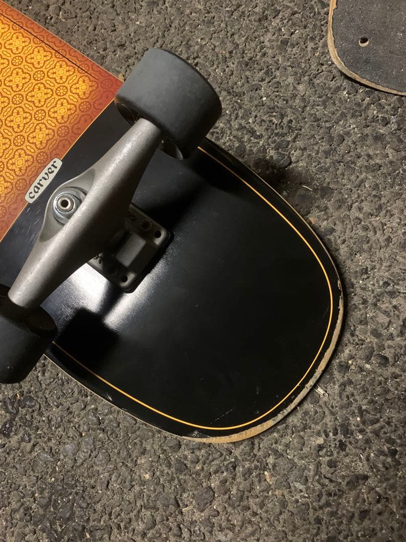 Carver スケートボード コンプリート トラックはc5