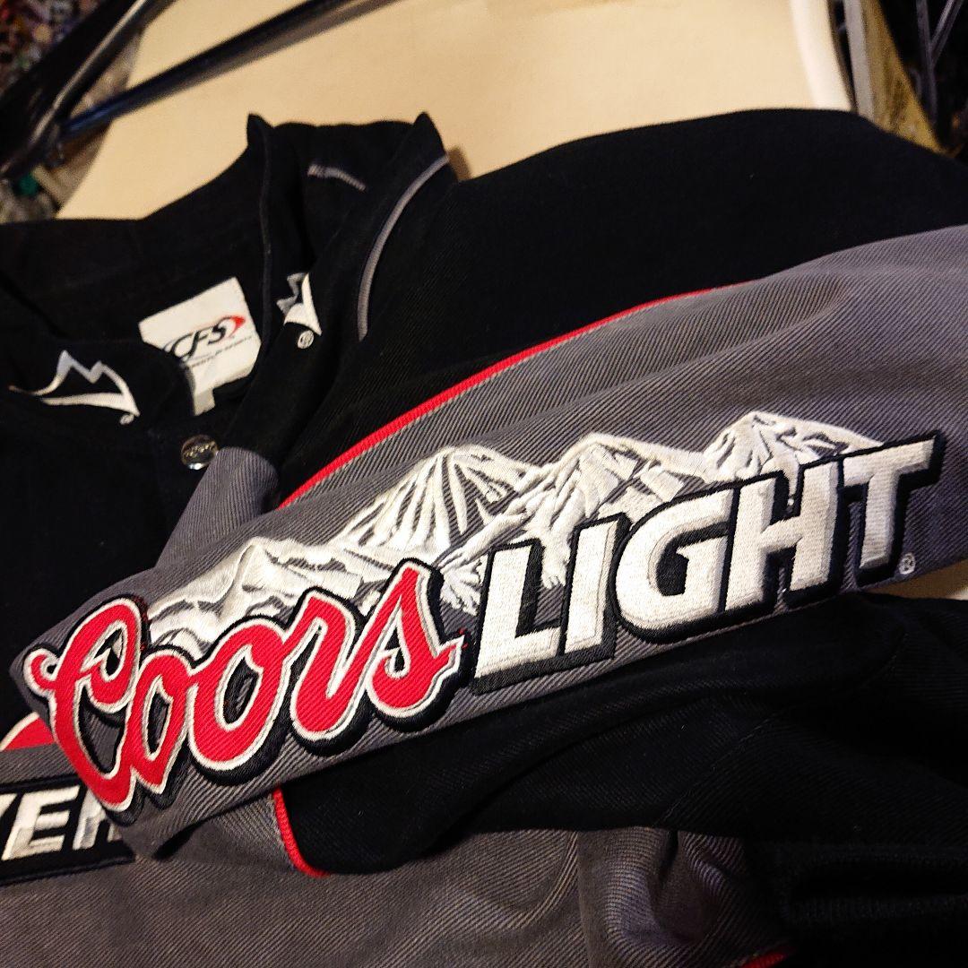 CFS/NASCARナスカー クアーズ 刺繍 レーシングジャケット - メルカリ