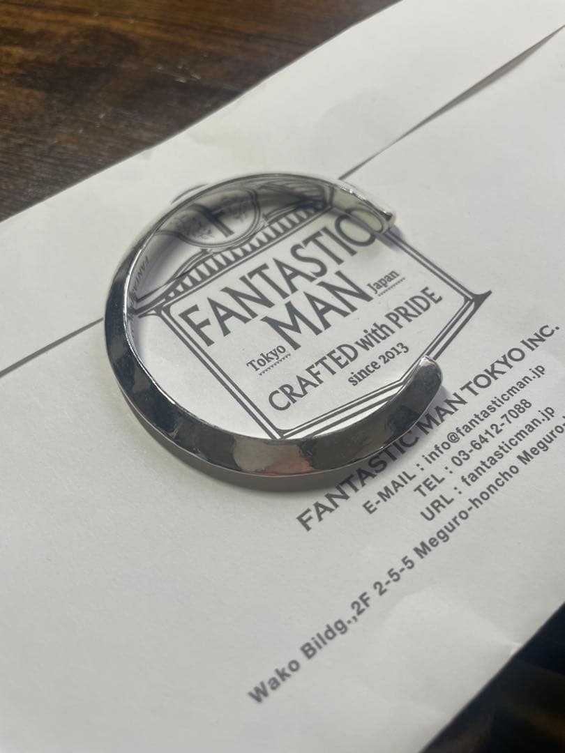 メンズ　極美品　早い者勝ちレア　極美品　ファンタスティックマン　119 バングル