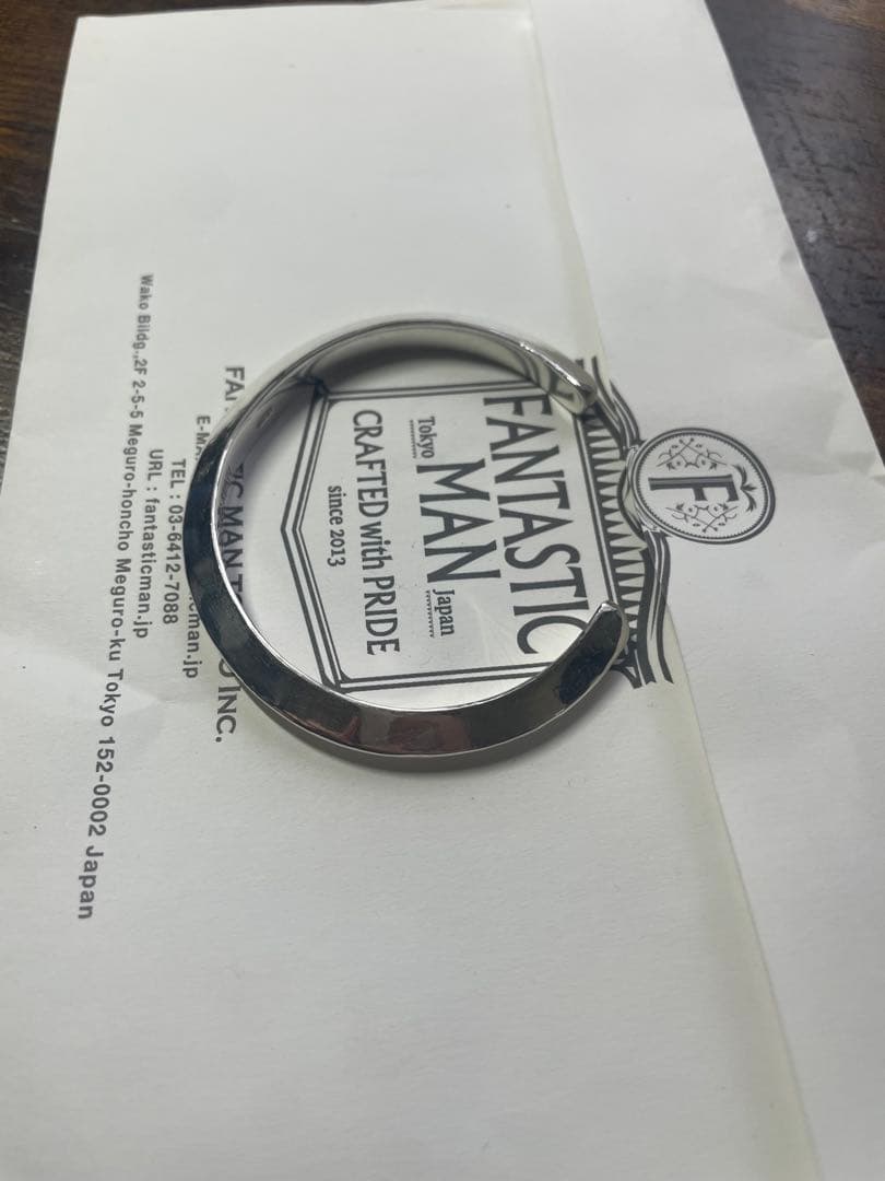 メンズ　極美品　早い者勝ちレア　極美品　ファンタスティックマン　119 バングル