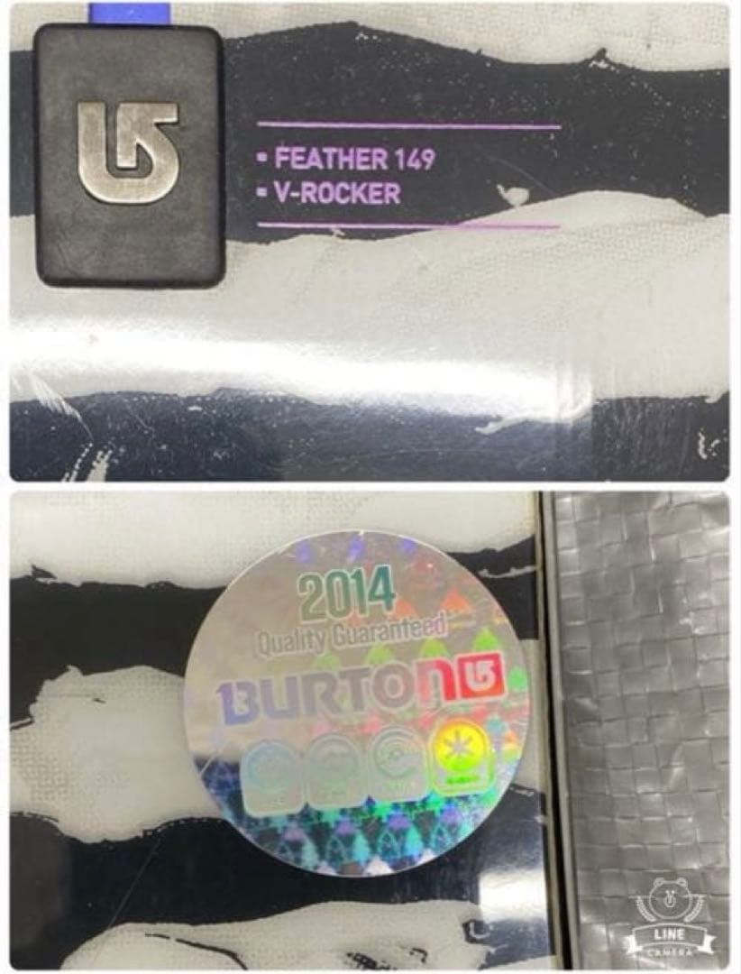 BURTON FEATHER 149cmセット2014年モデル - メルカリ