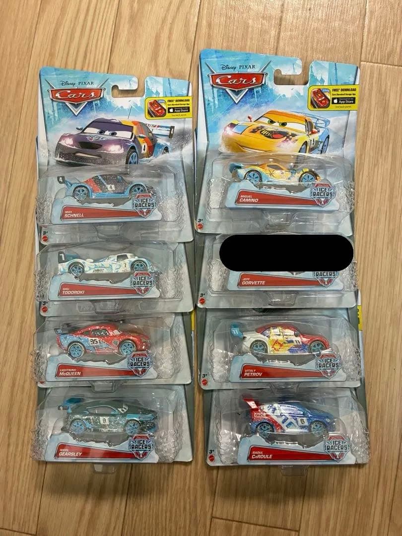 Disney Pixar Cars アイスレーサー 8台セット
