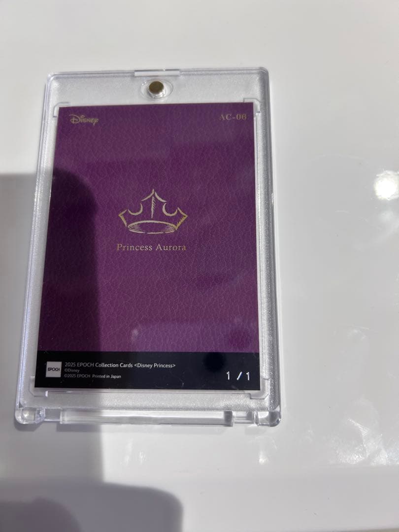 Sleeping Beauty プリンセスオーロラ コレクターズカード1/1