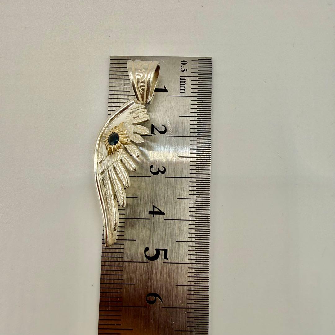 美品 アリゾナフリーダム T-94a k18太陽神サファイア付き 定価約7.5万