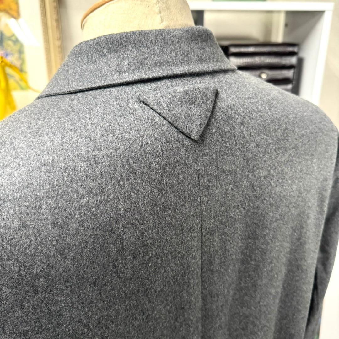 新品 PRADA カシミヤ100％ チェスターコート 48 - メルカリ