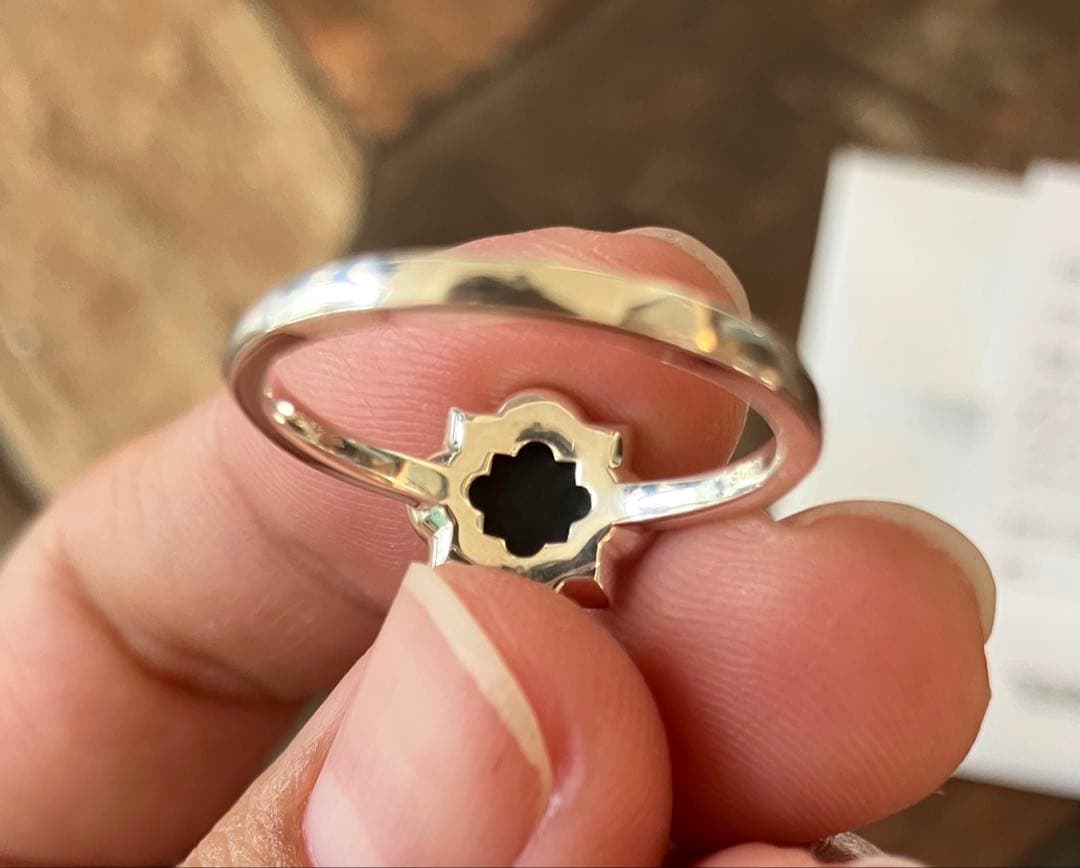 agete シルバー モザイクオパール クォーツリング 15号 - メルカリ