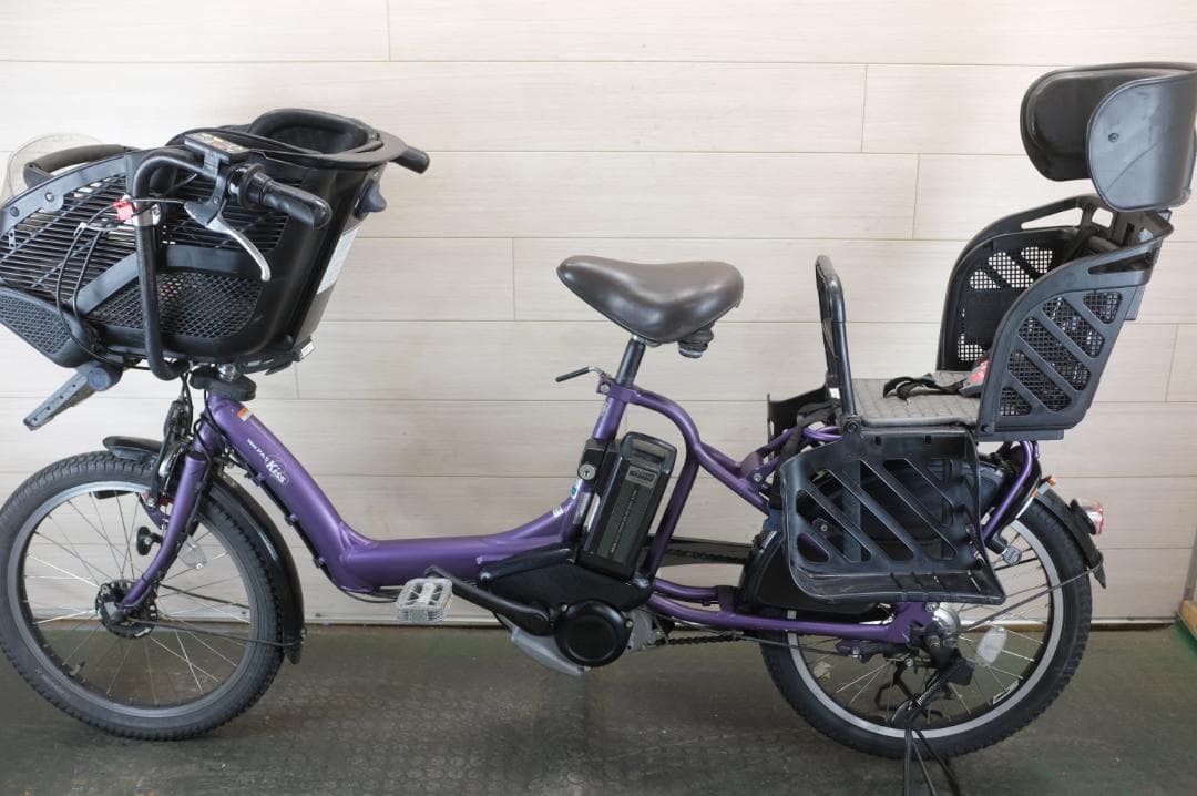 良品　新基準　ヤマハPAS　KISS20インチ 3段変速 8.7Ah 充電器あり