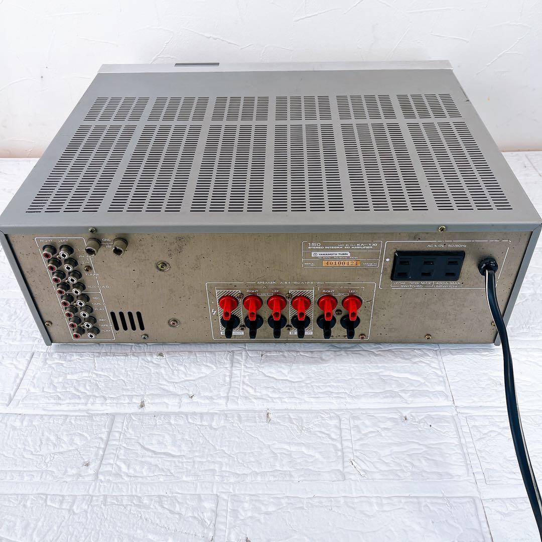 TRIO KA-1100 プリメインアンプ 通電確認済み 現状品 - メルカリ
