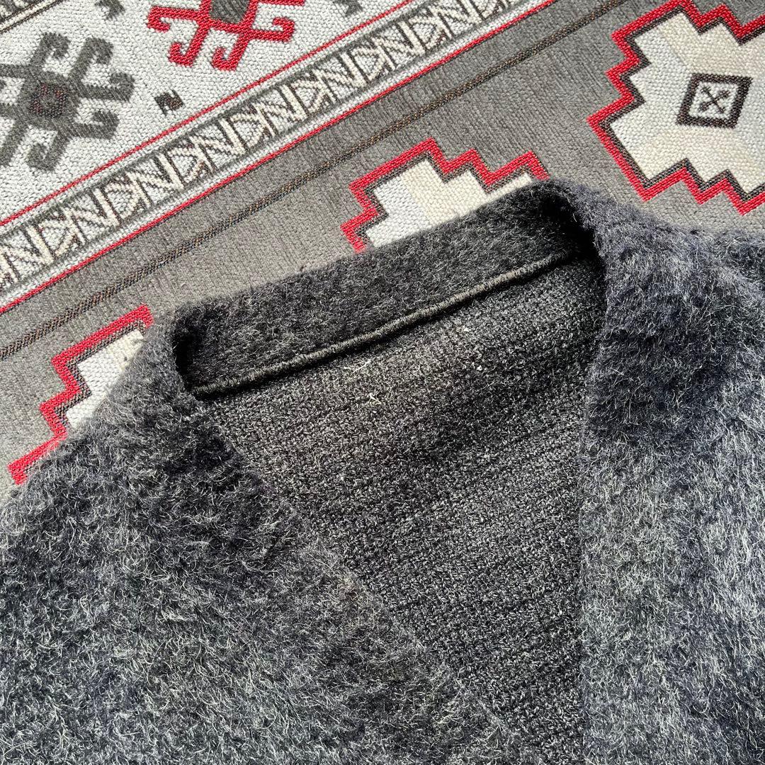 Special 60s モヘアカーディガン ブラック 毛足長 グランジ 50s - メルカリ