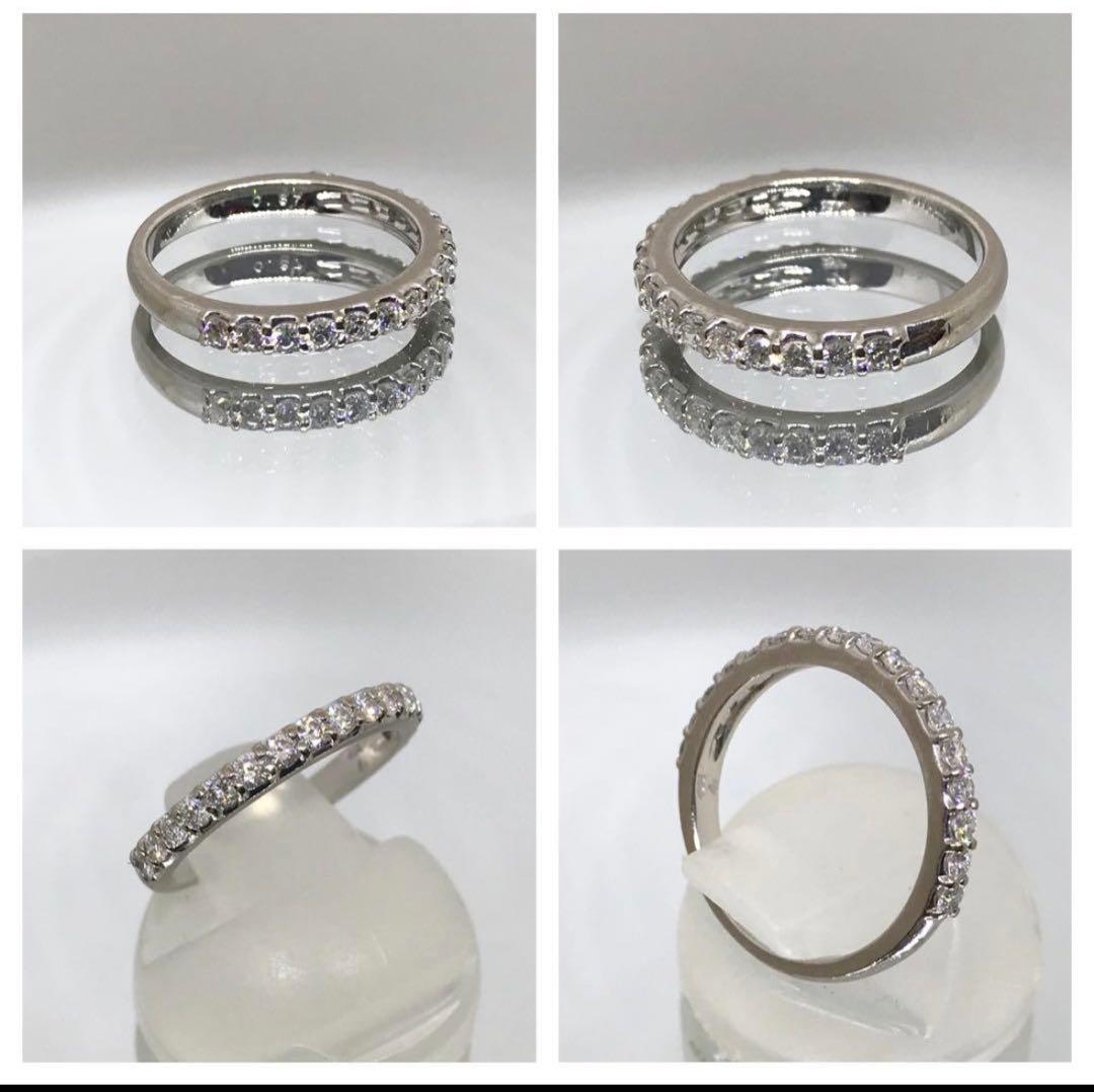 週末セール！！ポンテヴェキオ ハーフエタニティリング 6号 - メルカリ