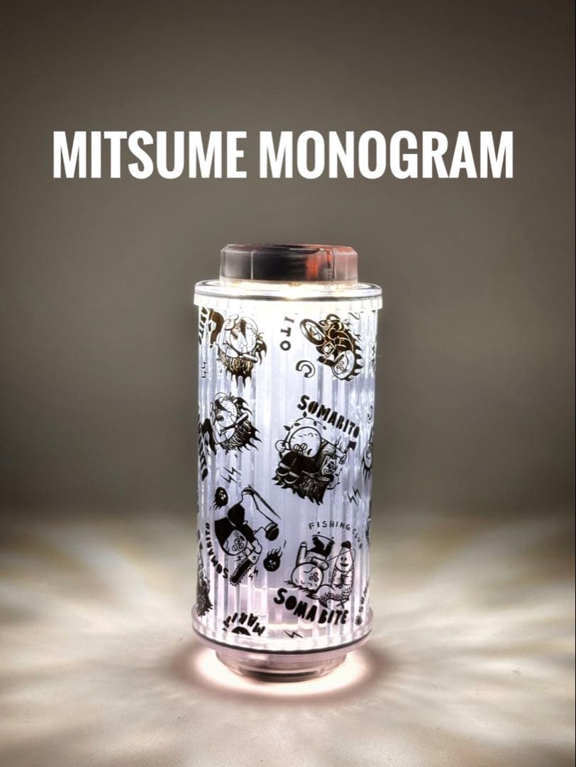 美品 SomAbito スケルトン38灯三つ目モノグラム