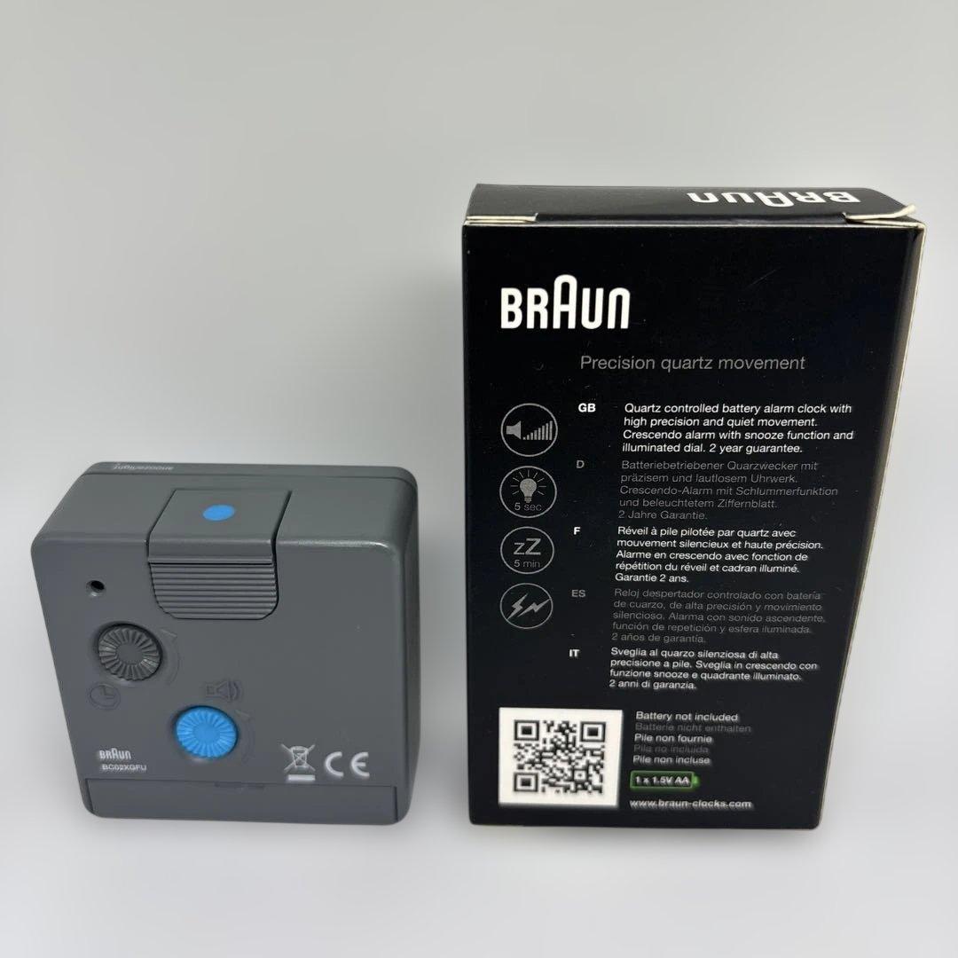 BRAUN Travel alarm clock FRAGMENT コラボ時計 - メルカリ
