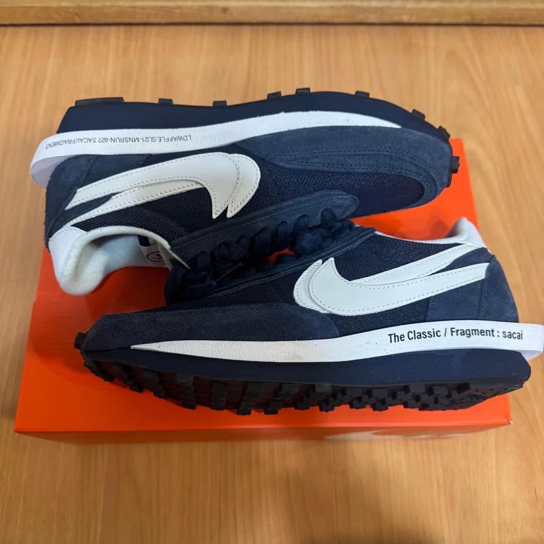 Fragment × sacai × Nike LD Waffle 26.5cm