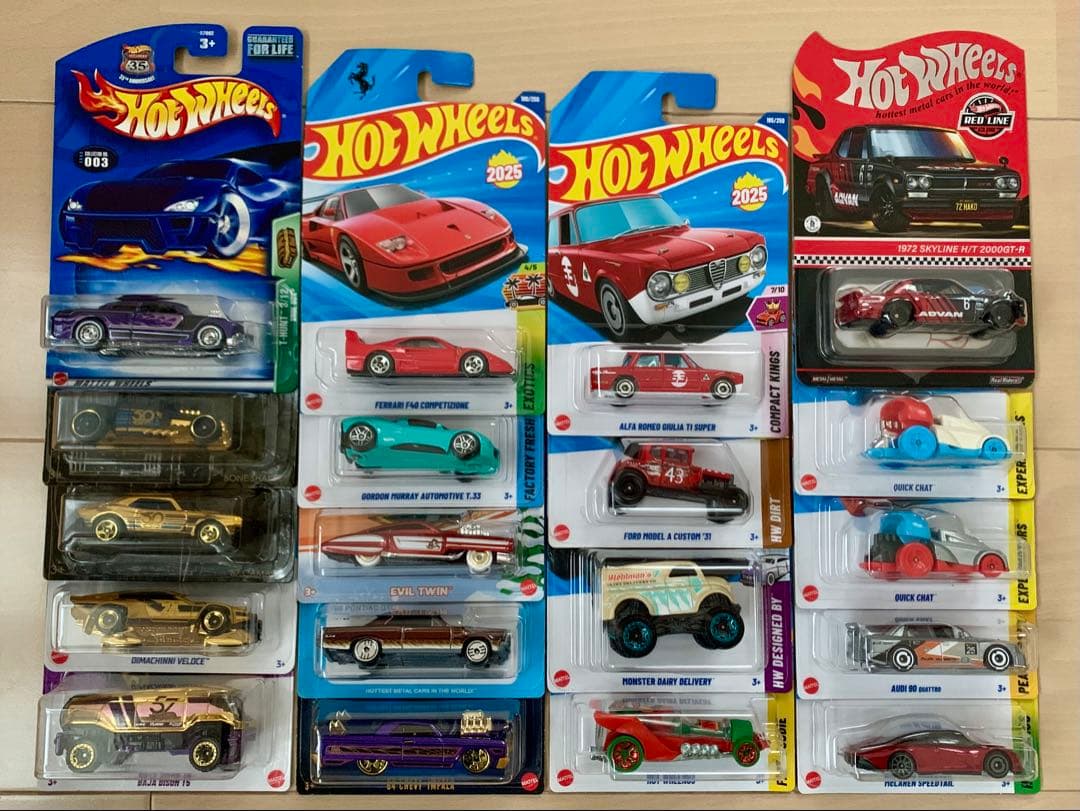 ホットウィール 19台セット 新品GMH39-986E ホットウィール プレミアム コレクターセット アソート