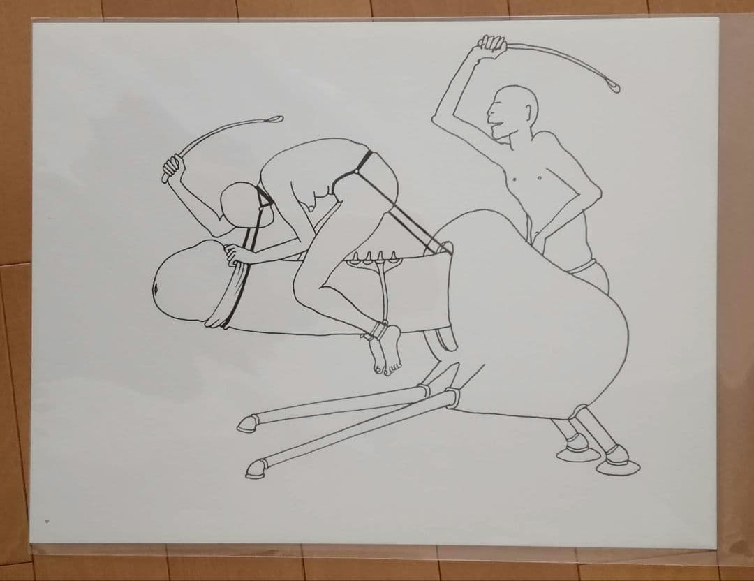 トミー・アンゲラー　大人の絵本　機械仕掛け　エロティック　未綴じシート51枚