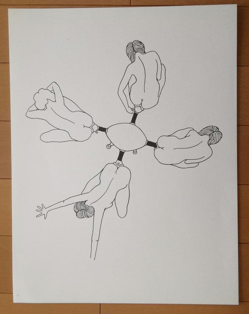 トミー・アンゲラー　大人の絵本　機械仕掛け　エロティック　未綴じシート51枚