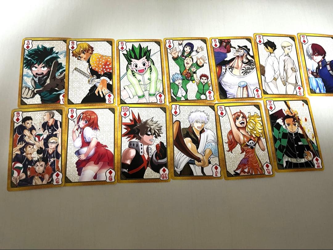 未使用】週刊少年ジャンプ トランプ 懸賞当選品 - メルカリ