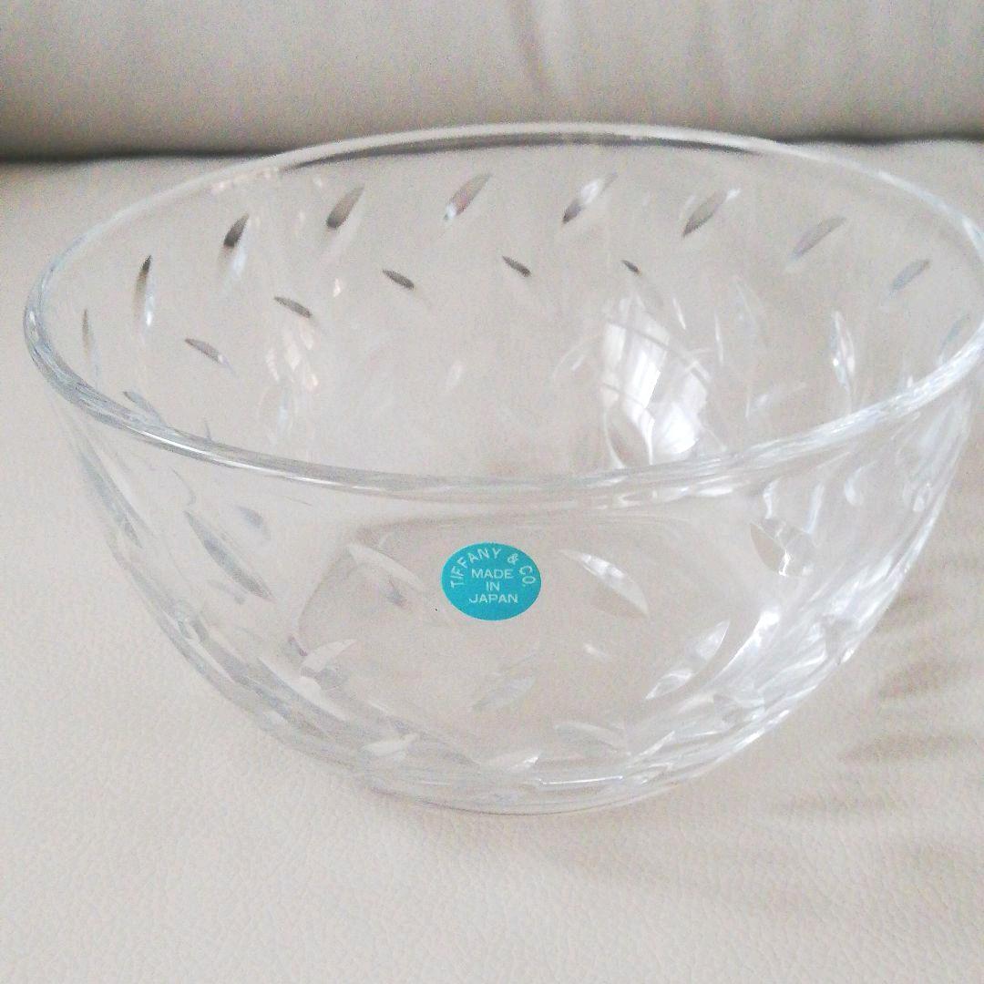 TIFFANY ティファニー ボウル 器 クリスタル サラダボウル - メルカリ