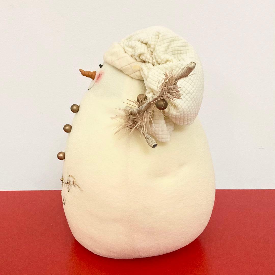 ☆お値下げ☆ 未使用 man スノーマン 雪だるま ぬいぐるみ