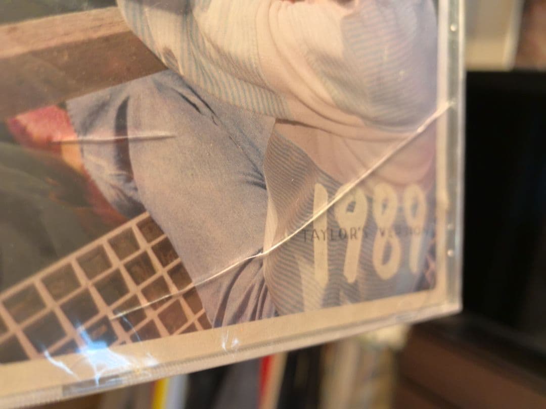 1989年（テイラー版）フィルムストリップCDディスプレイ棚