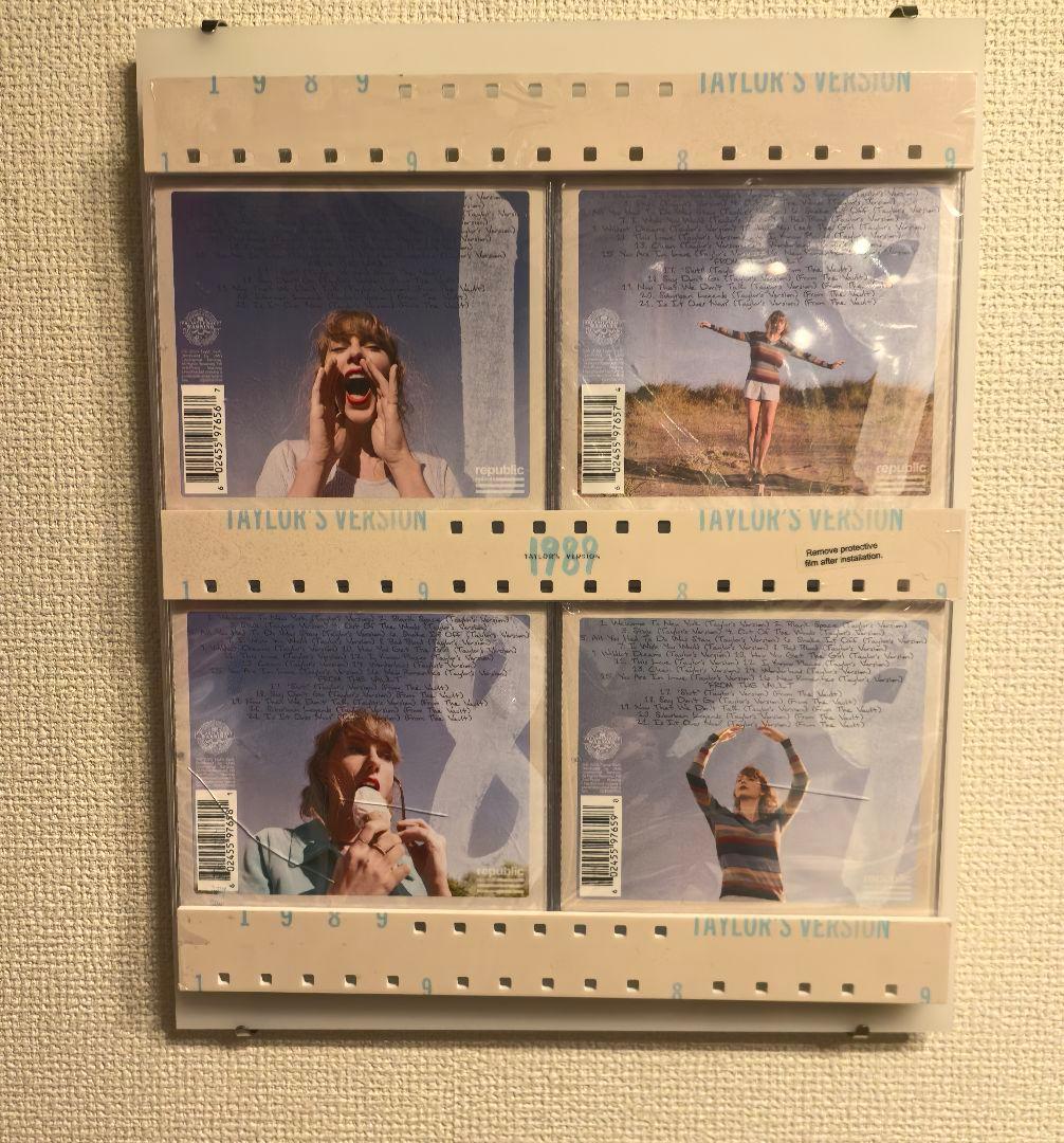 1989年（テイラー版）フィルムストリップCDディスプレイ棚