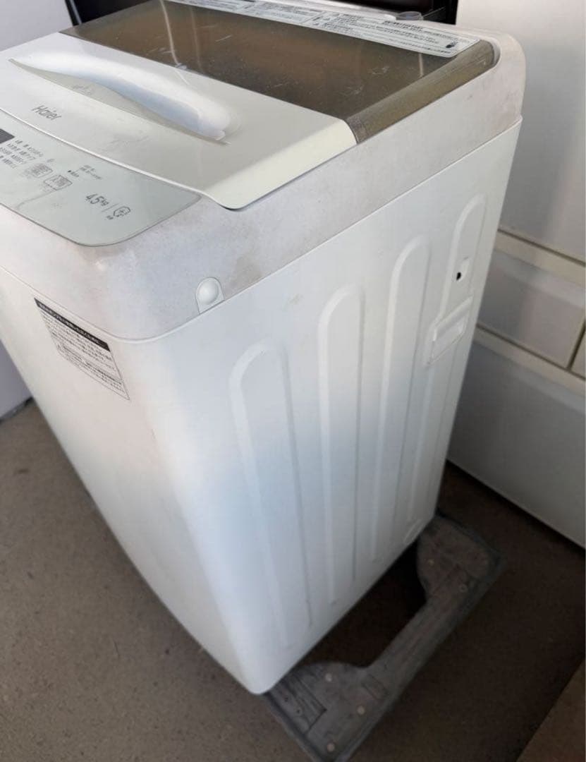 【高年式】 2023年式 4.5kg Haier 洗濯機 JW-U45A