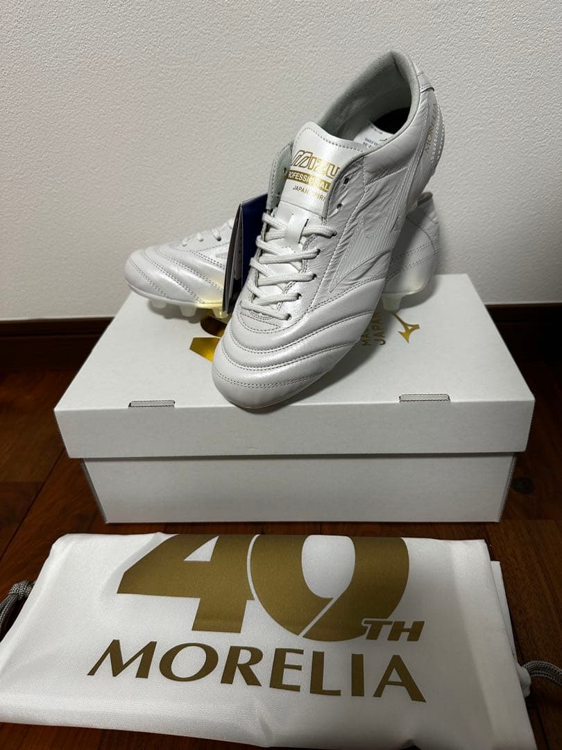 【新品未使用】ミズノ モレリア UL JAPAN 40th 24.5cm