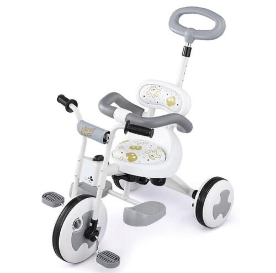 ides トイザらス限定　ミッキー　ディズニー トライクピュア 三輪車　ホワイト