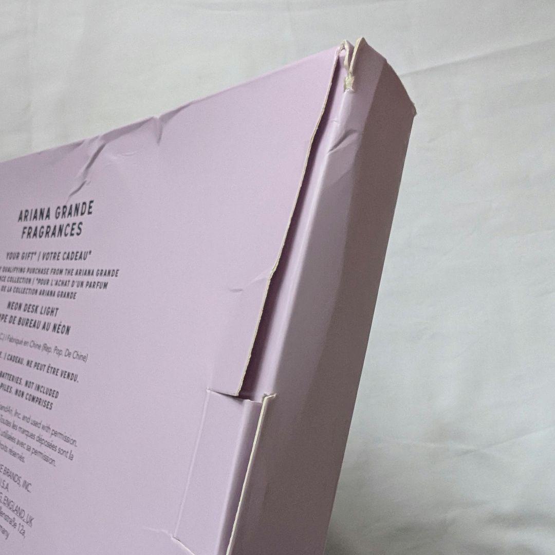 アリアナ・グランデ　非売品　ネオンデスクライト　ピンク